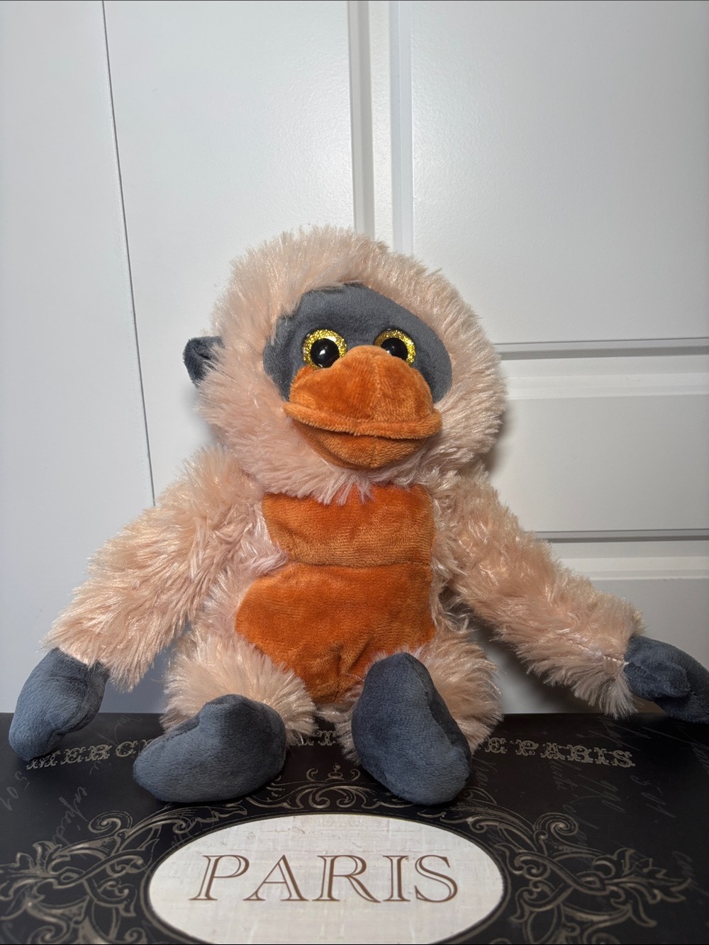 Goffa International Shaggy Orangutan Monkey Plush Stuffie-12”